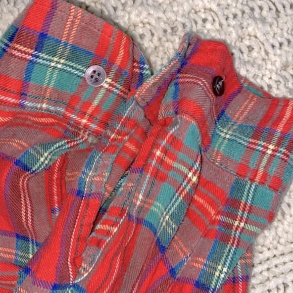 Rustic Outfitters vintage red plaid flannel button up size XLarge - Picture 5 of 8